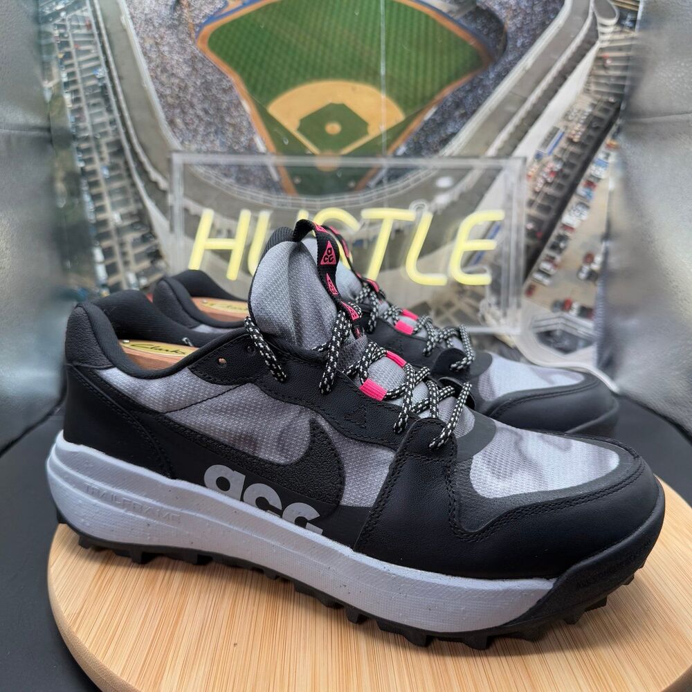 Nike ACG Lowcate Wolf Grey/Hyper Pink Men’s Sz 9